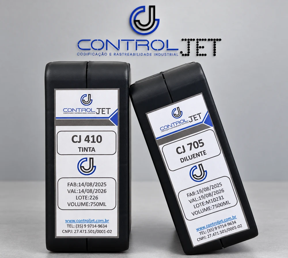Tinta e diluente — CJ410 · CJ705